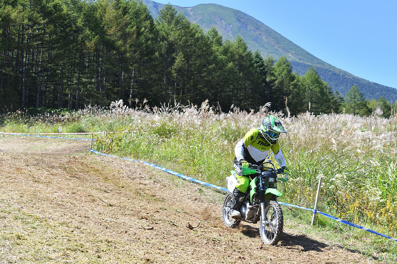 登りから下りになった直後 登りから下りになった直後